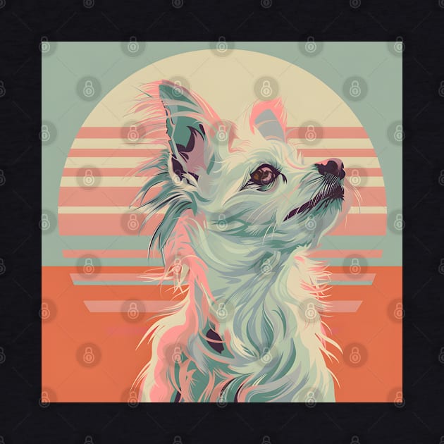 Retro Chinese Crested: Pastel Pup Revival by NatashaCuteShop